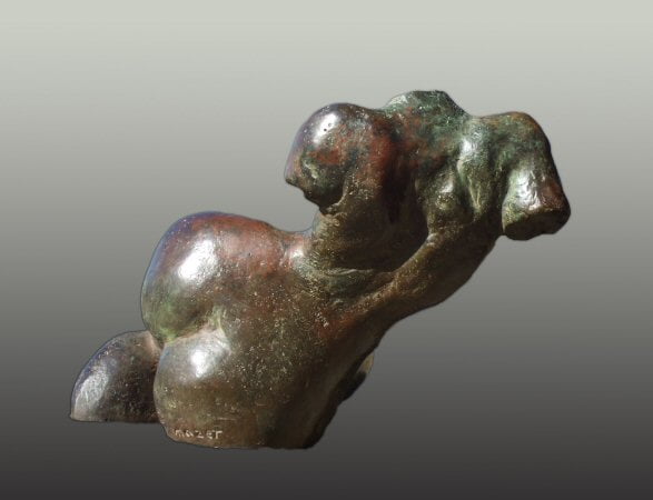 Sculpture académique Denis Mazet Torsade