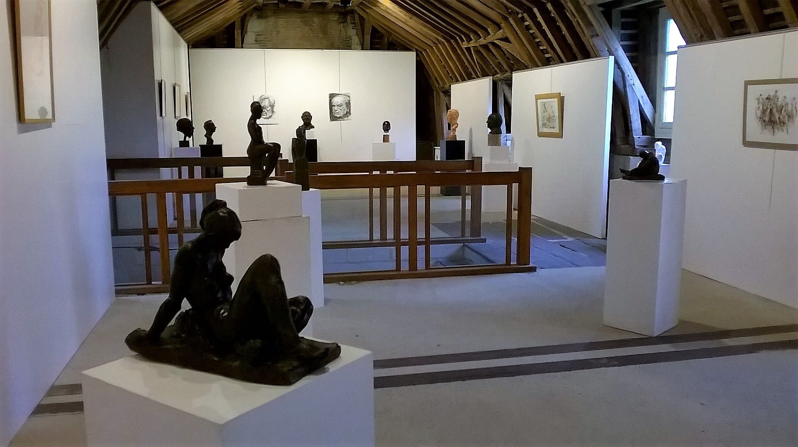 Exposition Abbaye de Bouchemaine 2016 - Denis Mazet